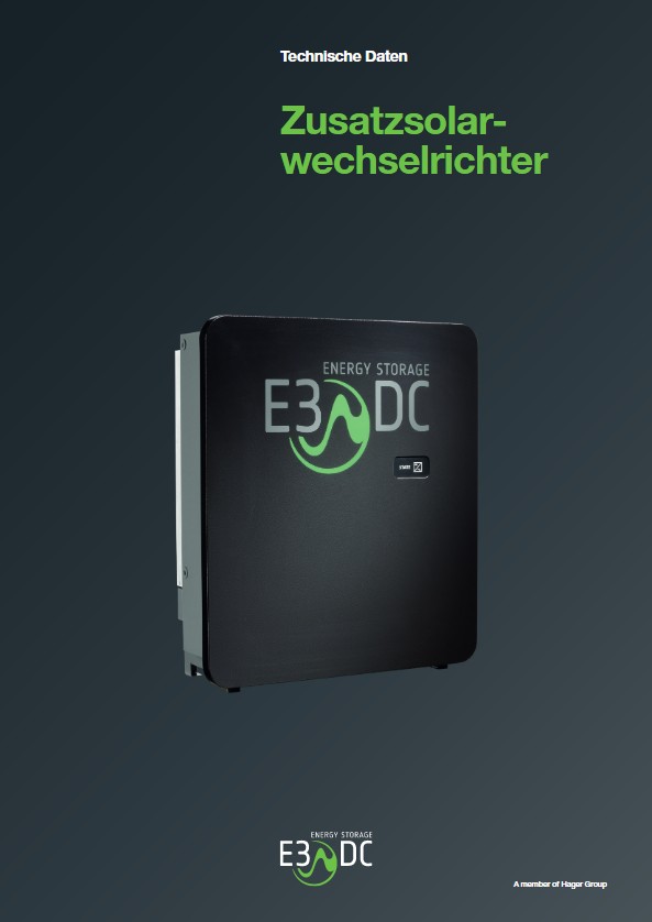 E3DC Infoblatt - Zusatzsolarwechselrichter (PDF)